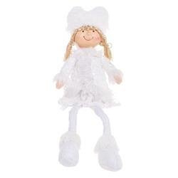 Karácsonyi dekoráció, Mosolygó manó, magassága 55 cm