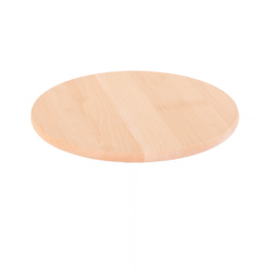 Forgó tálca tálaláshoz, bükkfa, Ø 30 cm