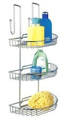 Fürdőszobai polc, zuhanyzó állvány, 3 szint, WENKO