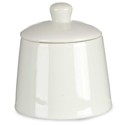 Porcelán cukortartó fedéllel, 350 ml