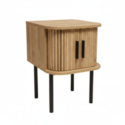 SCAVA barázdált éjjeliszekrény, 40 x 40 x 53 cm