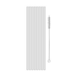 CHEERS ital szívószálak tisztítóval, 8 darab, 27 cm, KOZIOL