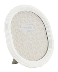 Ovális keret stukkóval, 25 x 30 cm