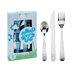 Gyermek evőeszköz készlet, 3 részes