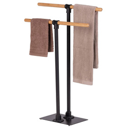 FORLI fürdőszobai törölközőtartó, bambusz kivitelben, WENKO