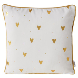 Dekoratív párna fém díszítéssel DILARA, 45 x 45 cm