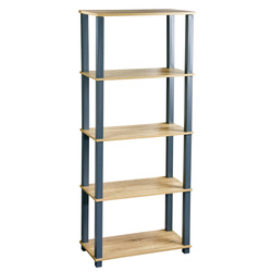 Tárolópolc, 5 polccal, 147 cm