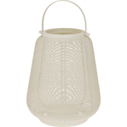 Fém lámpás fogantyúval, 23 x 28 cm