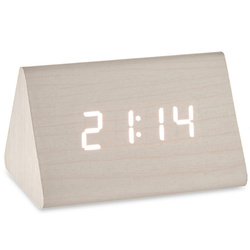 MDF-ből készült elektronikus óra