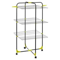 Tornyos szárító, 3 szintes, kerekeken.