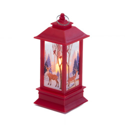 Karácsonyi mintás LED lámpás