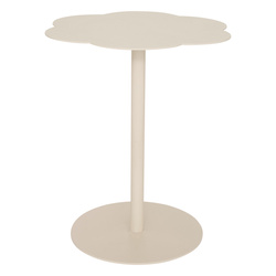 FLORA oldaltábla Ø 43 cm, virágformájú asztallap, fém