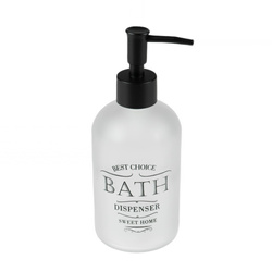 Folyékony szappan adagoló, üveg, 400 ml, retró stílusú, WENKO