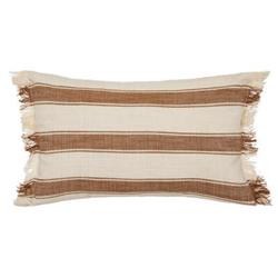 Csíkos díszpárna, 30 x 50 cm