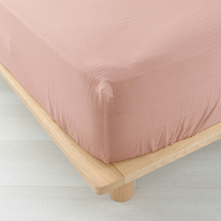 Muszlin lepedő gumival ANGELIA, 140 x 190 cm