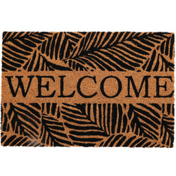 Növényi motívumú lábtörlő, 59 x 39 cm