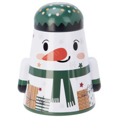 CARISSIMA süteményes doboz, hóember