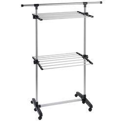 Rozsdamentes acél ruhaszárító, 77-120 cm