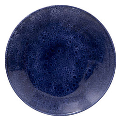 CASA kék kerámia étkezési tányér, Ø 27 cm