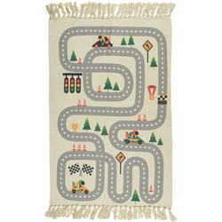 Szőnyeg, fringes, 80 x 120 cm