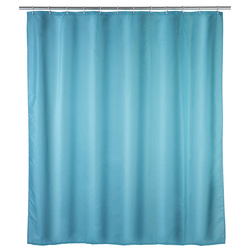 Zuhanyfüggöny, textil, 180x200 cm, WENKO, kék