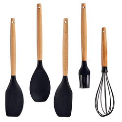 Szilikon konyhai eszközök, 5 darabos készlet