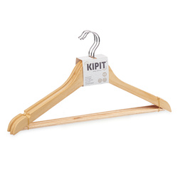 Fából készült ruhafogók WOODEN, 3 darab