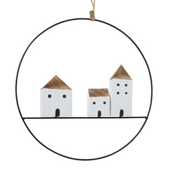 Faldísz faházakkal, GOTAN, Ø 28 cm