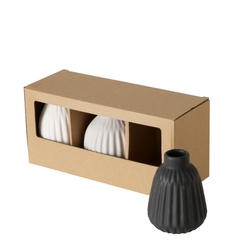 Matt kerámia vázák ESKO, 3 db.