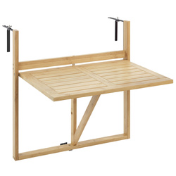 WAIKIKI erkélyre szerelhető összecsukható asztal