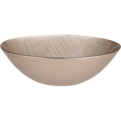 Karneol üvegtál, Ø 15 cm