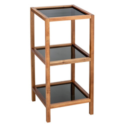 3 szintes akáciából készült polc FONDI