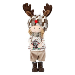 Plüss karácsonyi dísz, 38 cm