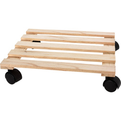 Kerekes virágtartó alátét, 28 x 28 cm