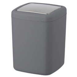 BARCELONA fürdőszobai szemetes, 3 L, WENKO, antracit színű