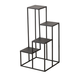 REMUS 4 szintes fém virágtartó, 68 cm