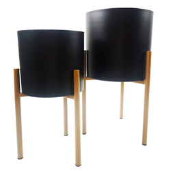 Állványos virágcserép, 2 db