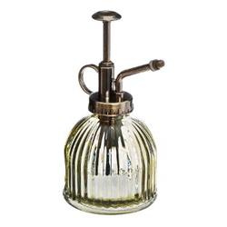 Vintage stílusú üveg permetező, Ø 8 x 16 cm