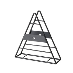 Fém szalvétatartó karácsonyfára formázva KAYA