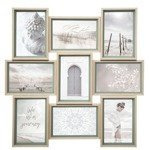 Moly fényképkeret, 9 fényképhez, zöld