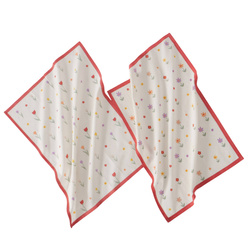 BLÜMI pamut konyhai törölköző, 2 darab