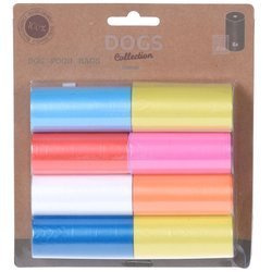 Biológiailag lebomló kutyapiszok zacskók, 160 darab