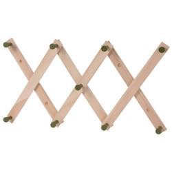 Gyerekruhaakasztó, fenyőfából, 60 cm