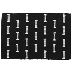 JULINE pamut szőnyeg, laposan szőtt, 50 x 80 cm