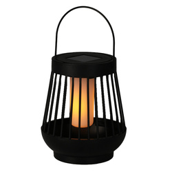 Napelemes LED lámpa, Ø 13 cm