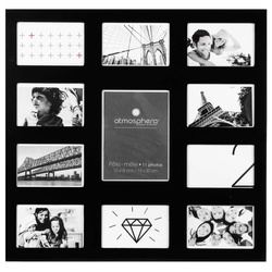 Fényképkellékek, kollázs, 11 elem, fekete