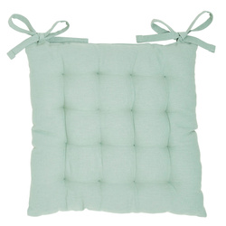 Konyhai székpárna COMFORT, kötött, 38 x 38 cm, zsálya