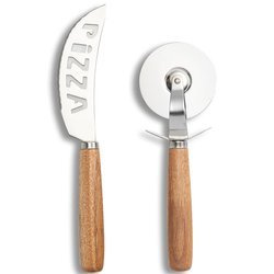Professzionális pizza kés készlet, tésztavágó.