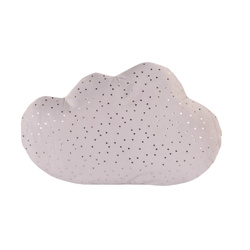 Dekoratív bársony párna fémes mintával