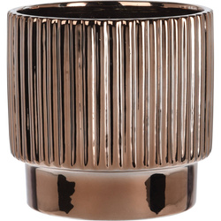 Cserép burkolat orchideához, arany színű